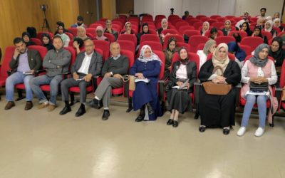 مناقشة مشاريع تخرج طلبة قسم الصحافة
